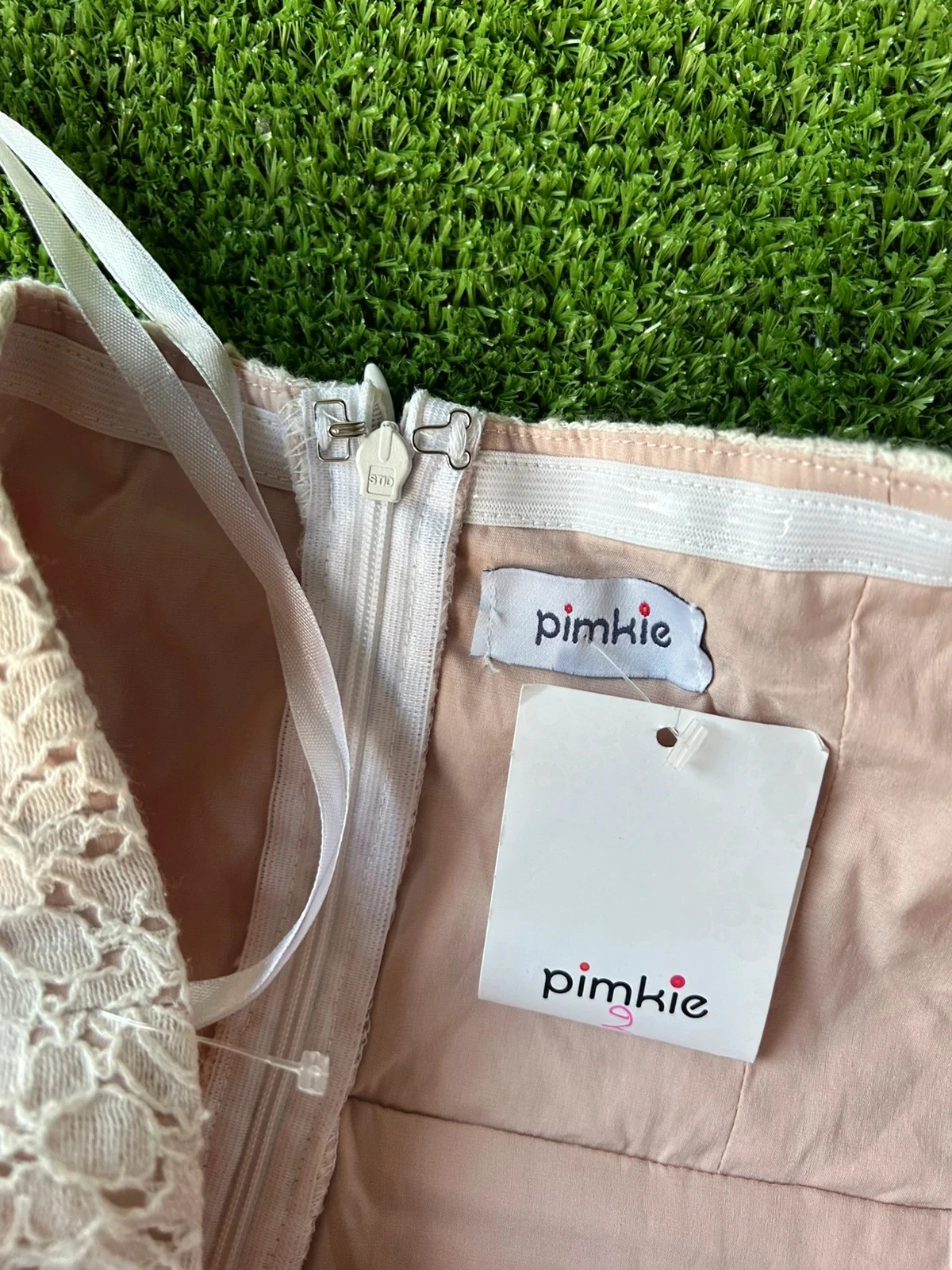 Zomerjurk pimkie zonder bandjes vintage – photo 7
